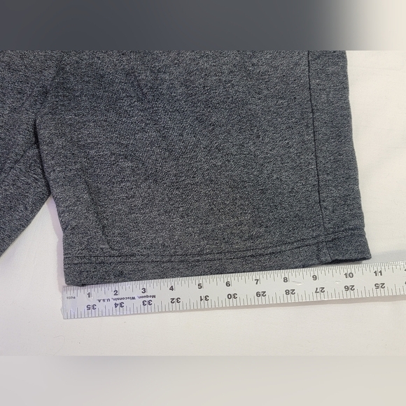 Prince & Fox Heather Gray Knit Sweat Shorts Mens Size Large - Picture 11 of 11